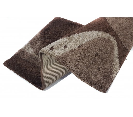 Высоковорсный ковер Shaggy Loop 7641A DARK BROWN Купить в интернет магазине ДомоМода фото 3 Высоковорсный ковер Shaggy Loop 7641A DARK BROWN - высокое качество по лучшей цене в Украине изображение 3.