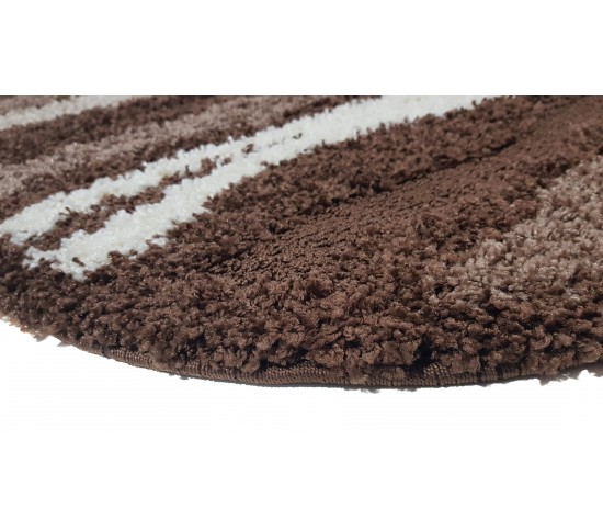 Высоковорсный ковер Shaggy Loop 8014A DARK BROWN Купить в интернет магазине ДомоМода фото 3 Высоковорсный ковер Shaggy Loop 8014A DARK BROWN - высокое качество по лучшей цене в Украине изображение 3.