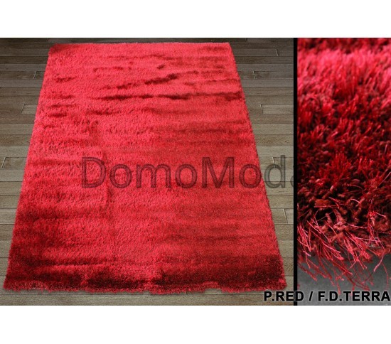 Високоворсний килим Lotus PC00A p.red-f.d.terra - Висока якість за найкращою ціною в Україні зображення 3.