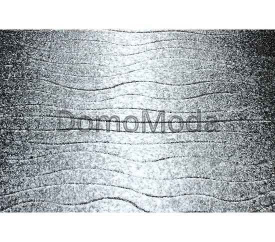 Високоворсний килим Luna 2432a p.black-p.white - Висока якість за найкращою ціною в Україні зображення 3.