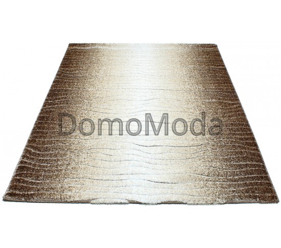 Високоворсний килим Luna 2432a p.brown-p.white - Висока якість за найкращою ціною в Україні