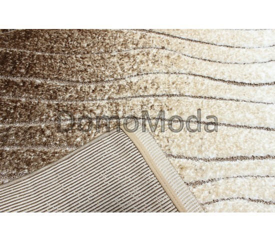 Високоворсний килим Luna 2432a p.brown-p.white - Висока якість за найкращою ціною в Україні зображення 4.