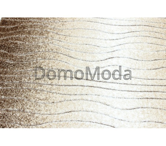 Високоворсний килим Luna 2432a p.brown-p.white - Висока якість за найкращою ціною в Україні зображення 2.