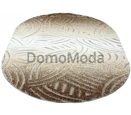 Високоворсний килим Luna 2434b p.brown-p.bone - Висока якість за найкращою ціною в Україні зображення 5.