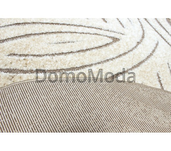 Високоворсний килим Luna 2434b p.brown-p.bone - Висока якість за найкращою ціною в Україні зображення 2.