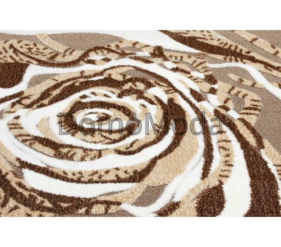 Високоворсний килим Luna 2452a p.brown-p.bone - Висока якість за найкращою ціною в Україні зображення 3.