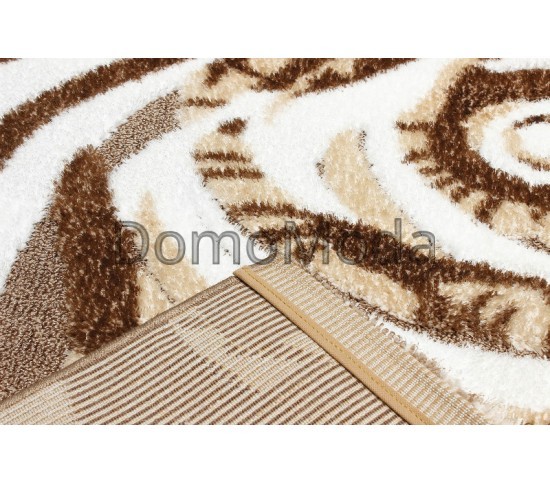 Високоворсний килим Luna 2452a p.brown-p.bone - Висока якість за найкращою ціною в Україні зображення 2.