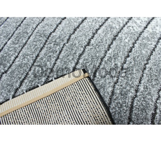 Високоворсний килим Luna 2453a p.black-p.grey - Висока якість за найкращою ціною в Україні зображення 2.