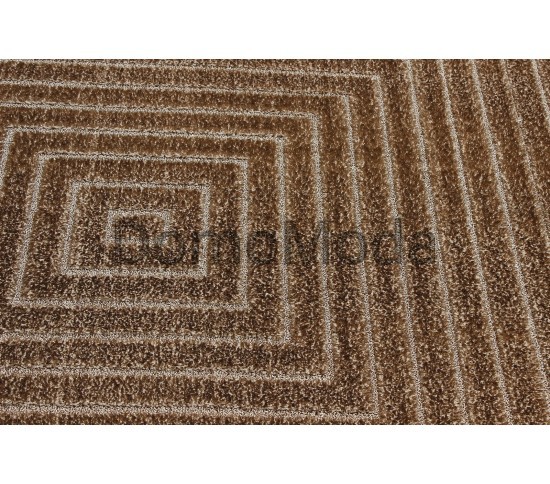 Високоворсний килим Luna 2455a p.brown-p.brown - Висока якість за найкращою ціною в Україні зображення 3.