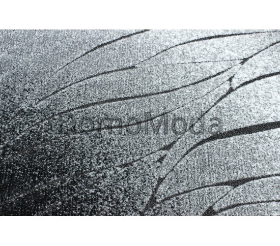 Високоворсний килим Luna 2460a p.black-p.white - Висока якість за найкращою ціною в Україні зображення 5.