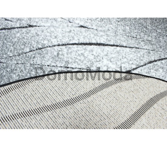 Високоворсний килим Luna 2460a p.black-p.white - Висока якість за найкращою ціною в Україні зображення 2.