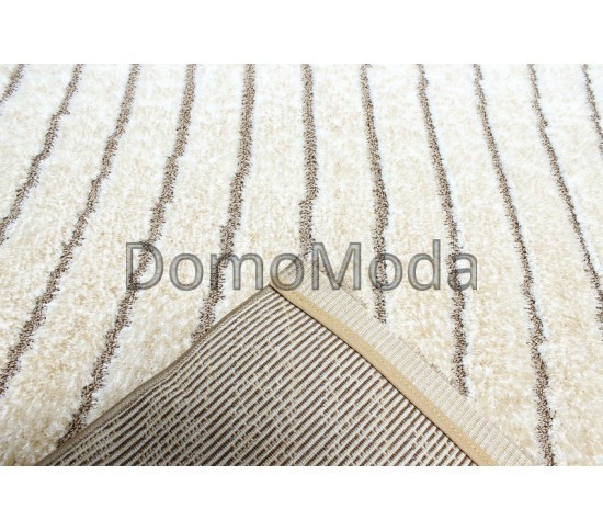 Високоворсний килим Luna 2460a p.brown-p.white - Висока якість за найкращою ціною в Україні зображення 4.