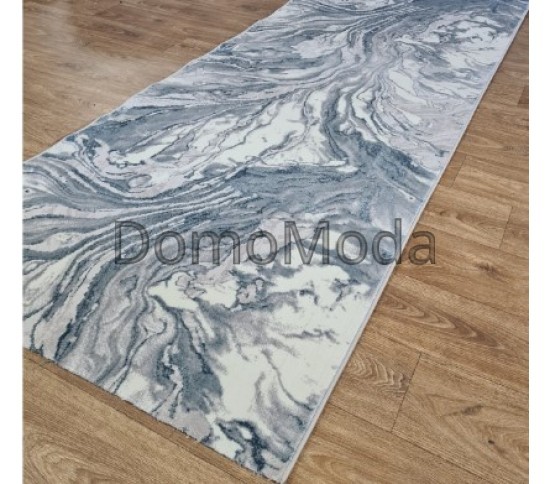 Синтетичена килимова доріжка MODA 5201A L.BLUE/D.GREY - Висока якість за найкращою ціною в Україні зображення 3.