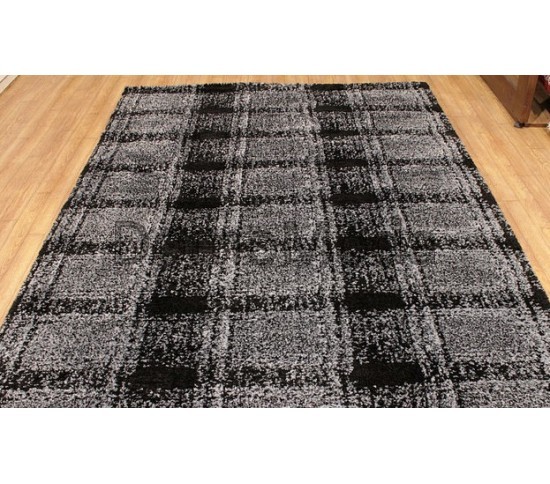 Высоковорсный ковер Montreal 928 BLACK-GREY Купить в интернет магазине ДомоМода Высоковорсный ковер Montreal 928 BLACK-GREY - высокое качество по лучшей цене в Украине