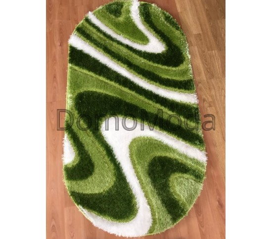 Високоворсний килим Polyester Shaggy 1882A GREEN - Висока якість за найкращою ціною в Україні зображення 2.