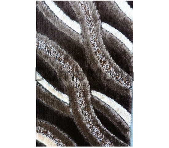 Высоковорсный ковер Polyester Porto Shaggy B652A DARK BROWN Купить в интернет магазине ДомоМода фото 3 Высоковорсный ковер Polyester Porto Shaggy B652A DARK BROWN - высокое качество по лучшей цене в Украине изображение 3.
