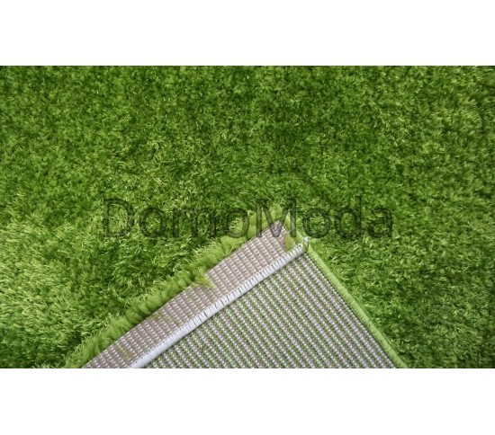 Высоковорсный ковер Puffy-4B P001A green Купить в интернет магазине ДомоМода фото 5 Высоковорсный ковер Puffy-4B P001A green - высокое качество по лучшей цене в Украине изображение 5.