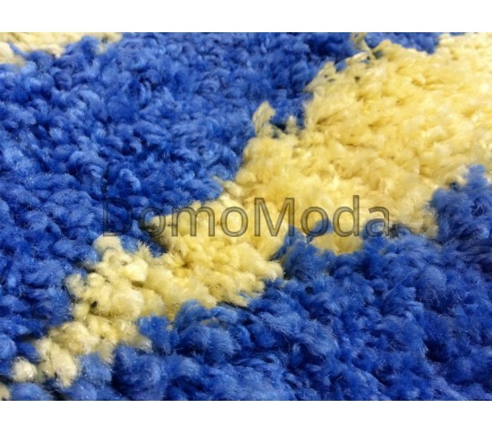 Високоворсний килим Shaggy 0731 blue - Висока якість за найкращою ціною в Україні зображення 2.