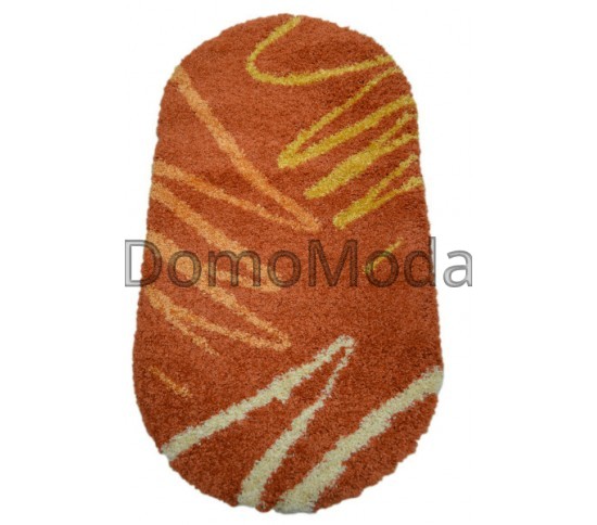 Високоворсний килим Shaggy 0791 terracotta - Висока якість за найкращою ціною в Україні
