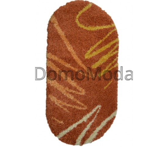 Високоворсний килим Shaggy 0791 terracotta - Висока якість за найкращою ціною в Україні зображення 2.