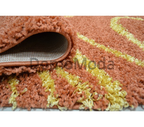 Високоворсний килим Shaggy 0791 terracotta - Висока якість за найкращою ціною в Україні зображення 3.
