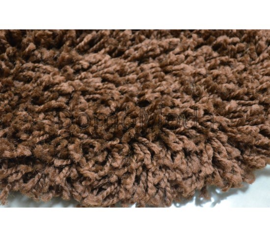 Високоворсний килим Shaggy Lux 1000A brown - Висока якість за найкращою ціною в Україні зображення 2.