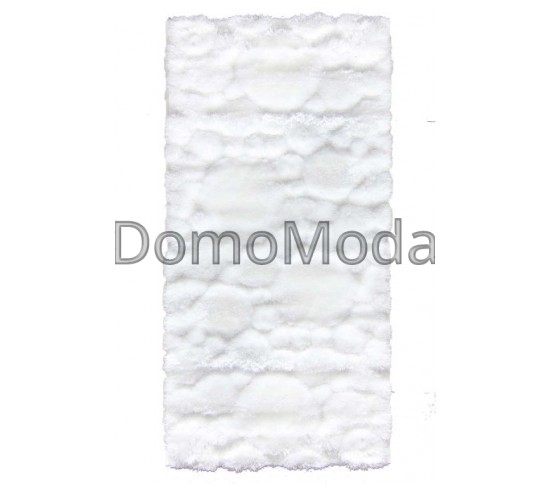 Высоковорсный ковер Softy 3D 2270A white Купить в интернет магазине ДомоМода Высоковорсный ковер Softy 3D 2270A white - высокое качество по лучшей цене в Украине