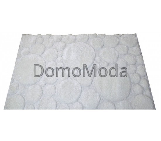 Високоворсний килим Softy 3D 2270A white - Висока якість за найкращою ціною в Україні зображення 2.