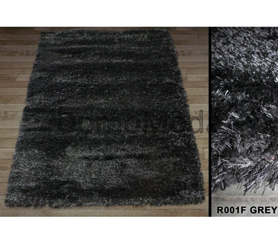 Високоворсний килим Supershine R001f grey - Висока якість за найкращою ціною в Україні зображення 2.