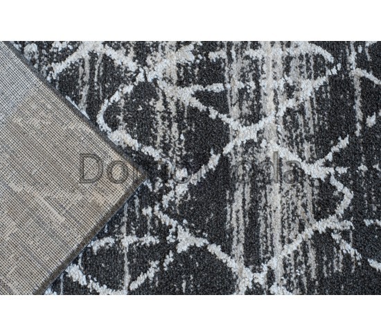 Синтетичний килим Troya V489B Coken Anthracite - Висока якість за найкращою ціною в Україні зображення 4.