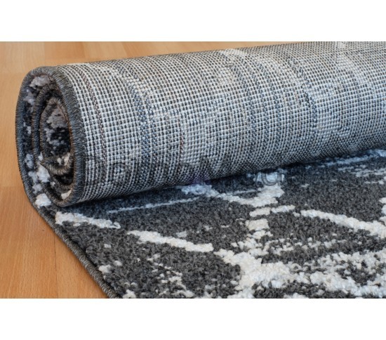 Синтетичний килим Troya V489B Coken Anthracite - Висока якість за найкращою ціною в Україні зображення 3.