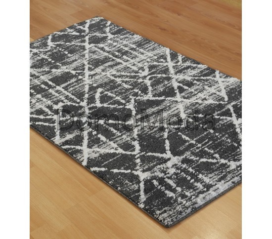 Синтетичний килим Troya V489B Coken Anthracite - Висока якість за найкращою ціною в Україні зображення 5.