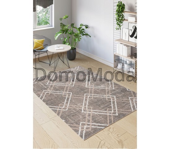 Синтетический ковер Troya V454A Coken Dark Beige Купить в интернет магазине ДомоМода фото 2 Синтетический ковер Troya V454A Coken Dark Beige - высокое качество по лучшей цене в Украине изображение 2.