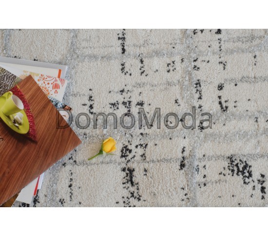 Синтетичний килим Troya V462E Cokme Cream - Висока якість за найкращою ціною в Україні зображення 4.