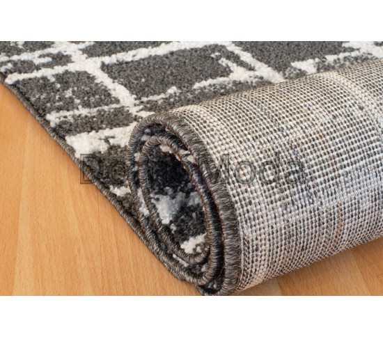 Синтетичний килим Troya V469B Coken Anthracite - Висока якість за найкращою ціною в Україні зображення 5.