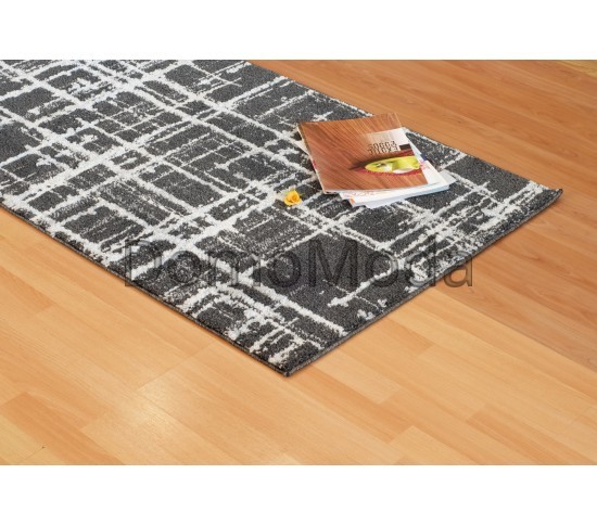 Синтетичний килим Troya V469B Coken Anthracite - Висока якість за найкращою ціною в Україні зображення 3.