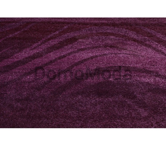 Високоворсний килим Wellness 4179 plum - Висока якість за найкращою ціною в Україні зображення 3.