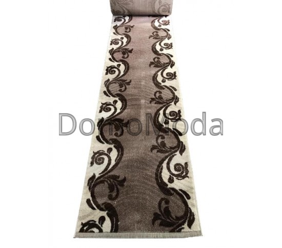 Синтетична килимова доріжка Albina 1713 , BROWN - Висока якість за найкращою ціною в Україні