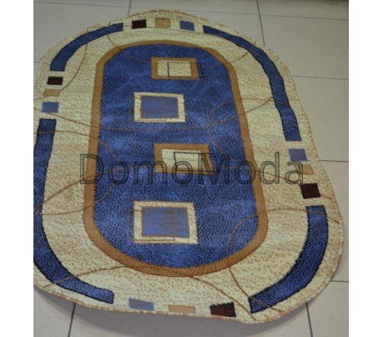 Синтетичний килим HEATSET LUKSOR 0459A mavi-mavi - Висока якість за найкращою ціною в Україні зображення 4.