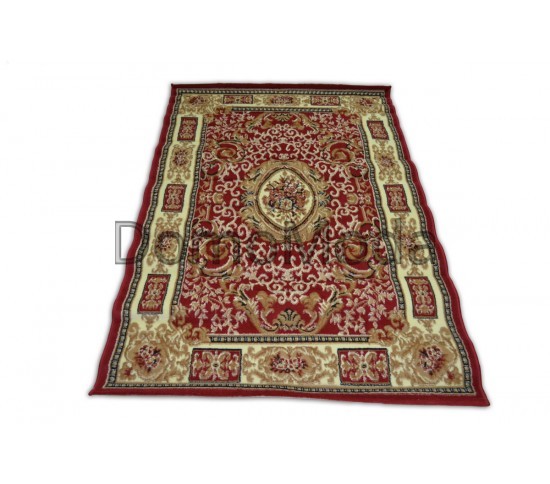 Синтетичний килим HEATSET LUKSOR 3584B KEMIK/BORDO - Висока якість за найкращою ціною в Україні