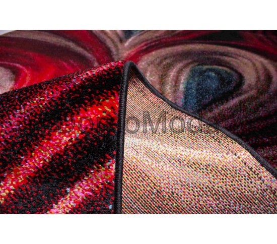 Синтетический ковёр Amore 9790A  black-red Купить в интернет магазине ДомоМода фото 2 Синтетический ковёр Amore 9790A  black-red - высокое качество по лучшей цене в Украине изображение 2.