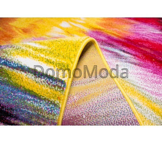 Синтетичний килим Amore A109A white-yellow - Висока якість за найкращою ціною в Україні зображення 2.