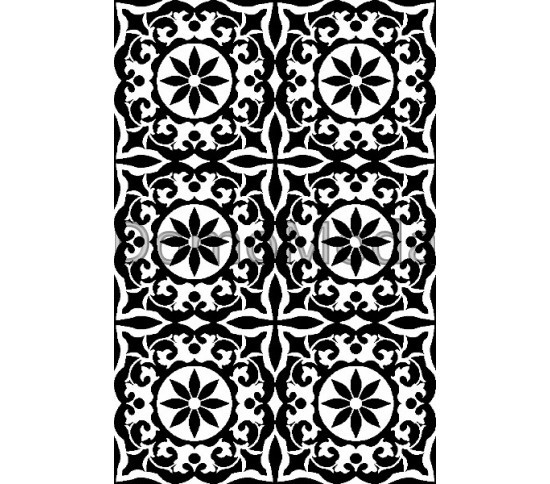 Иранский ковер Black&White 1720 - высокое качество по лучшей цене в Украине