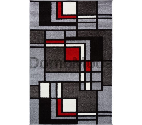 Синтетическая ковровая дорожка CAMINO 02581C L.Grey-L.Red - высокое качество по лучшей цене в Украине
