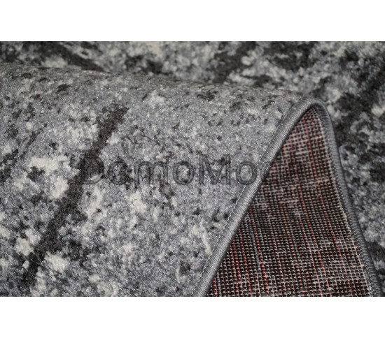 Синтетическая ковровая дорожка CAMINO 02605A L.GREY/D.GREY - высокое качество по лучшей цене в Украине изображение 4.
