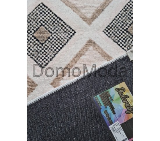 Килим DEKORATIF MT0003 BEIGE/BROWN - Висока якість за найкращою ціною в Україні зображення 2.
