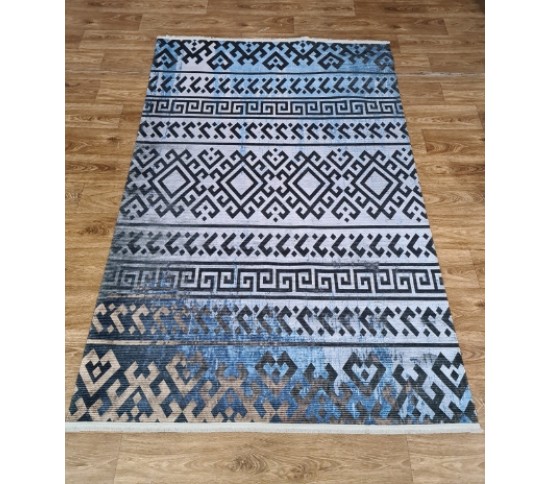 Ковер DEKORATIF SHR039 GREY/BLACK Купить в интернет магазине ДомоМода Ковер DEKORATIF SHR039 GREY/BLACK - высокое качество по лучшей цене в Украине