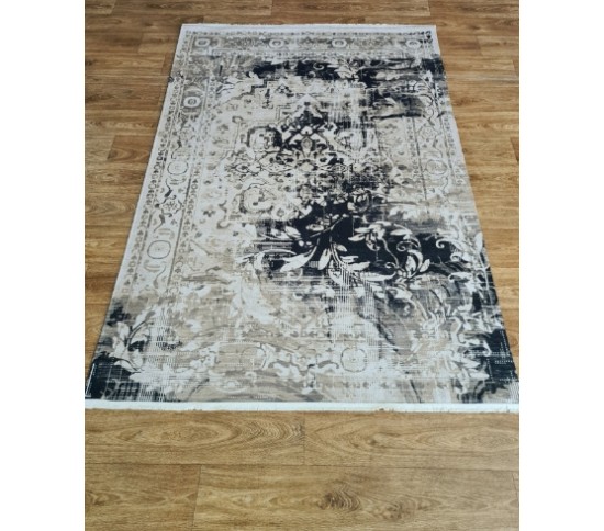 Ковер DEKORATIF SHR073 BEIGE/BLACK Купить в интернет магазине ДомоМода Ковер DEKORATIF SHR073 BEIGE/BLACK - высокое качество по лучшей цене в Украине