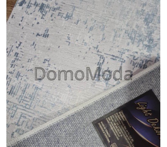 Килимова доріжка LIGHT-DEK -LATEX AB073A CREAM / BLUE - Висока якість за найкращою ціною в Україні зображення 2.
