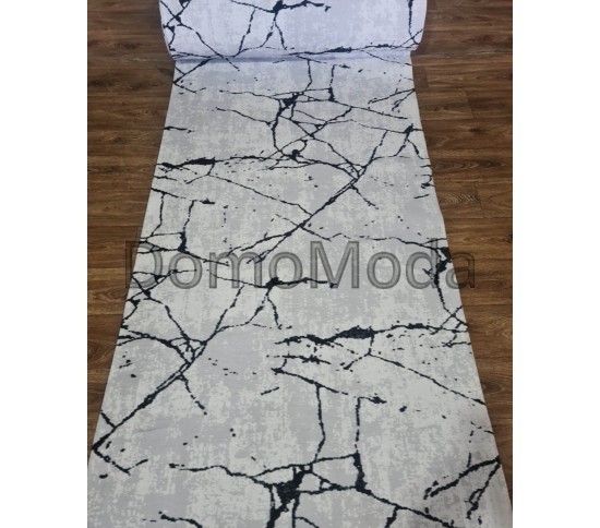 Ковровая дорожка DEKORATIF LATEX RL0021 GREY/BLACK - высокое качество по лучшей цене в Украине